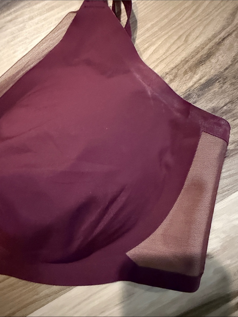 Honeylove Seamless Bra in Wine - Picture 2 of 5